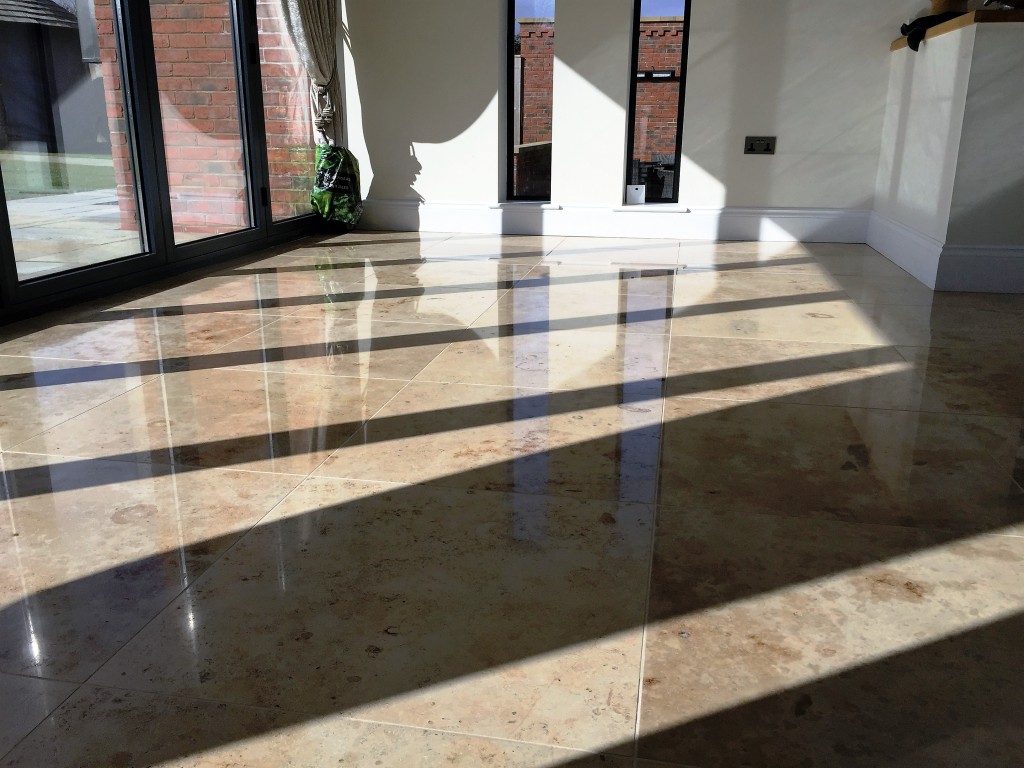 Marble Floor After Repolishing North Ferriby