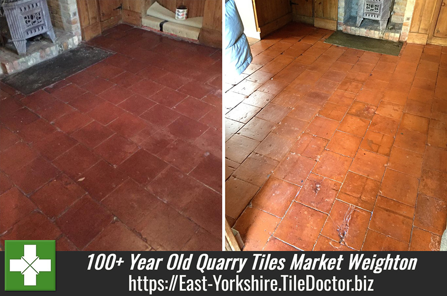 100+ Year Old Quarry Tiles Revitalised in Market Weighton