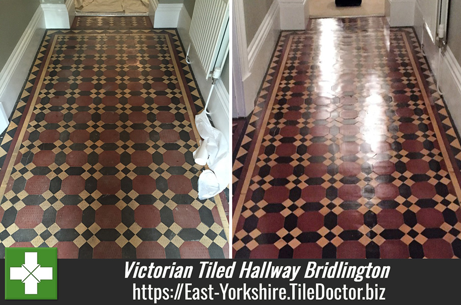 Victorian Tiled Hallway Restoration in Bridlington